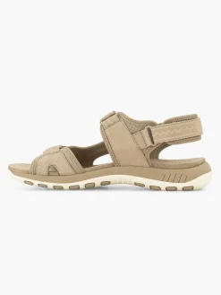 Beige Comfort Sandaal