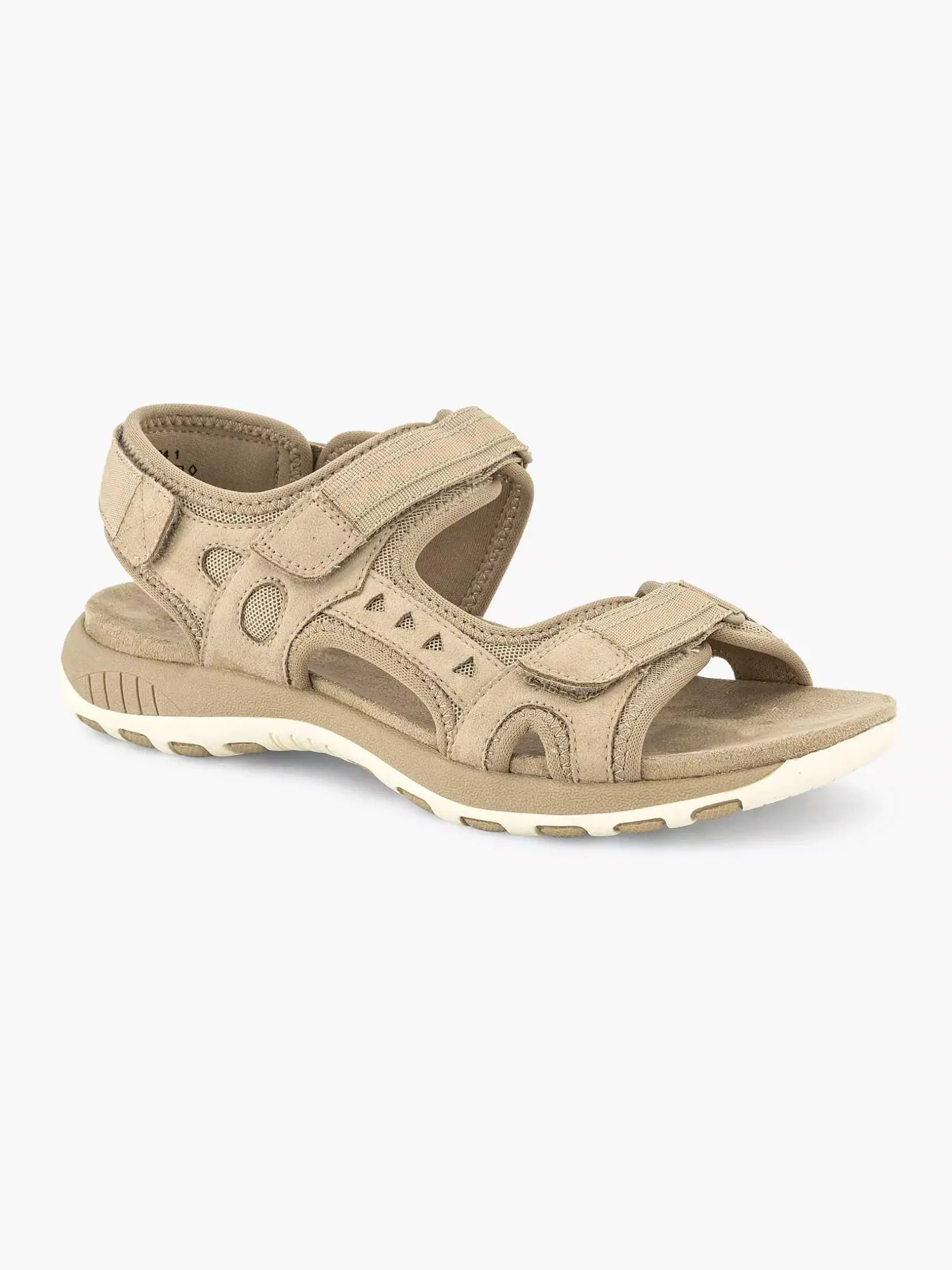 Beige Comfort Sandaal