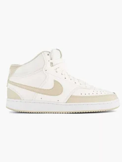 Beige Court Vision Mid