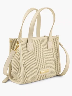 Beige Handtas