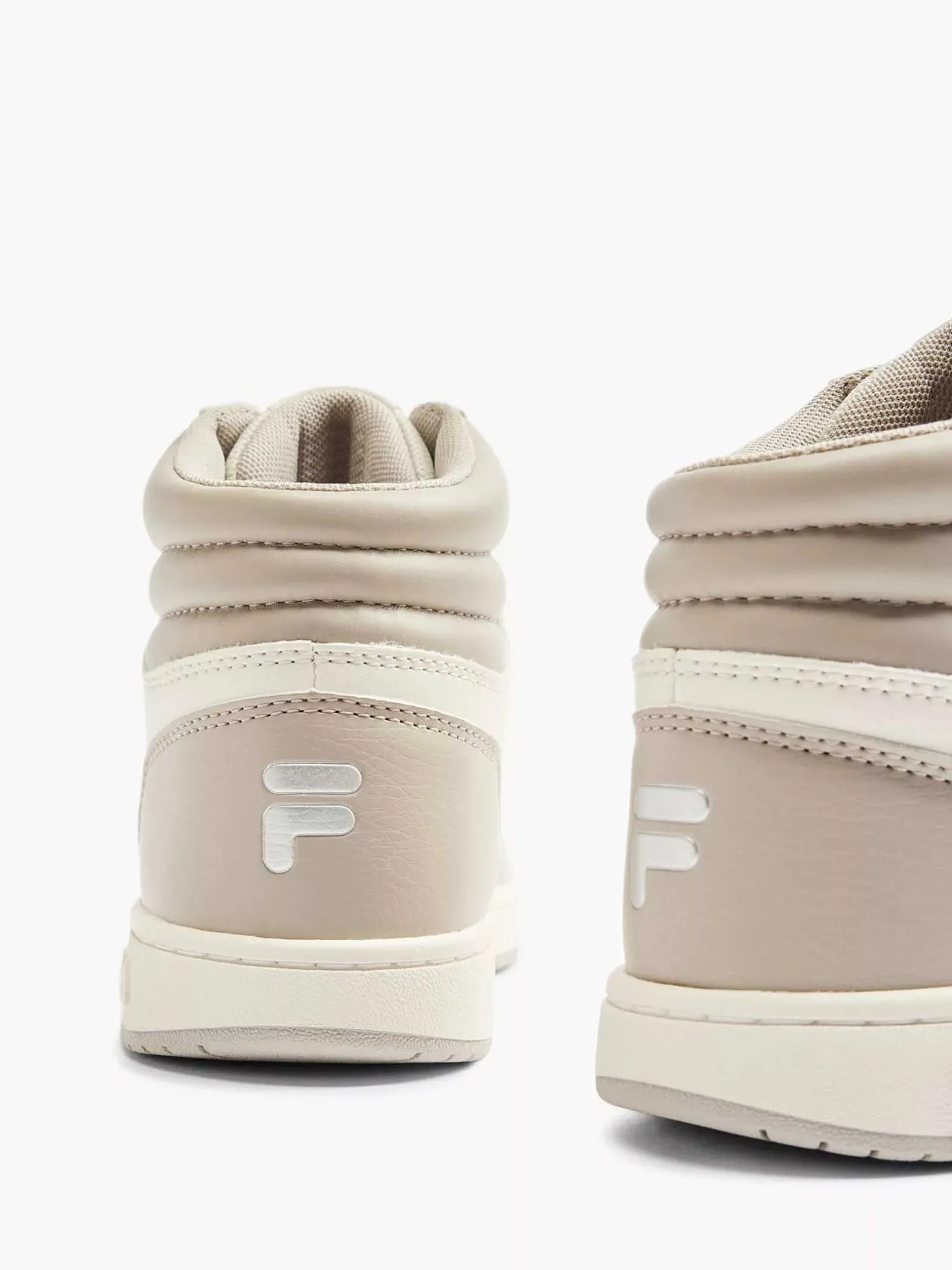 Beige Hoge Sneaker