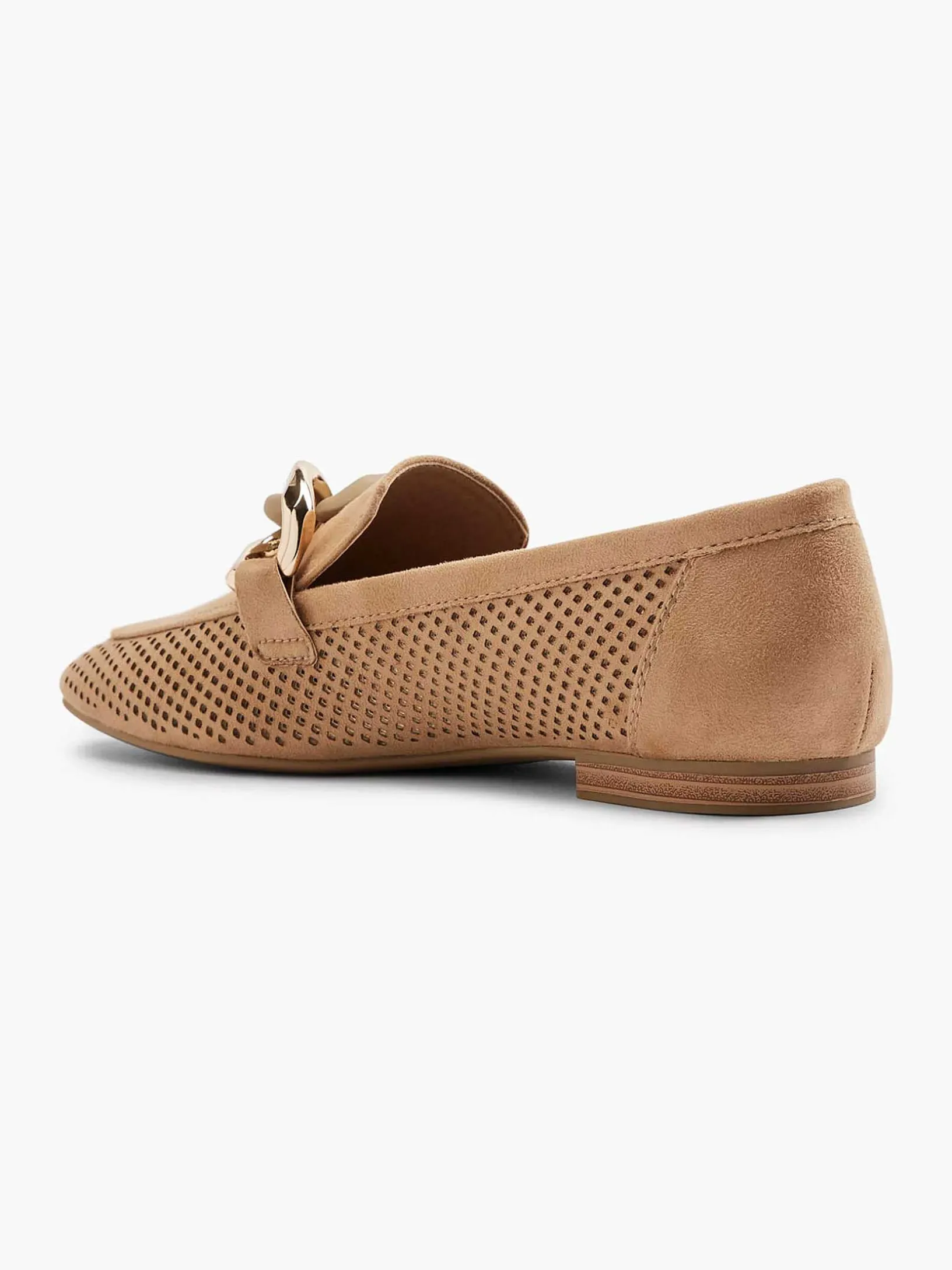 Beige Loafer Sierketting