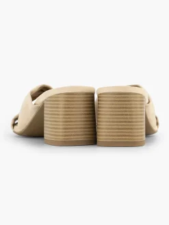 Beige Muiltje Knoop