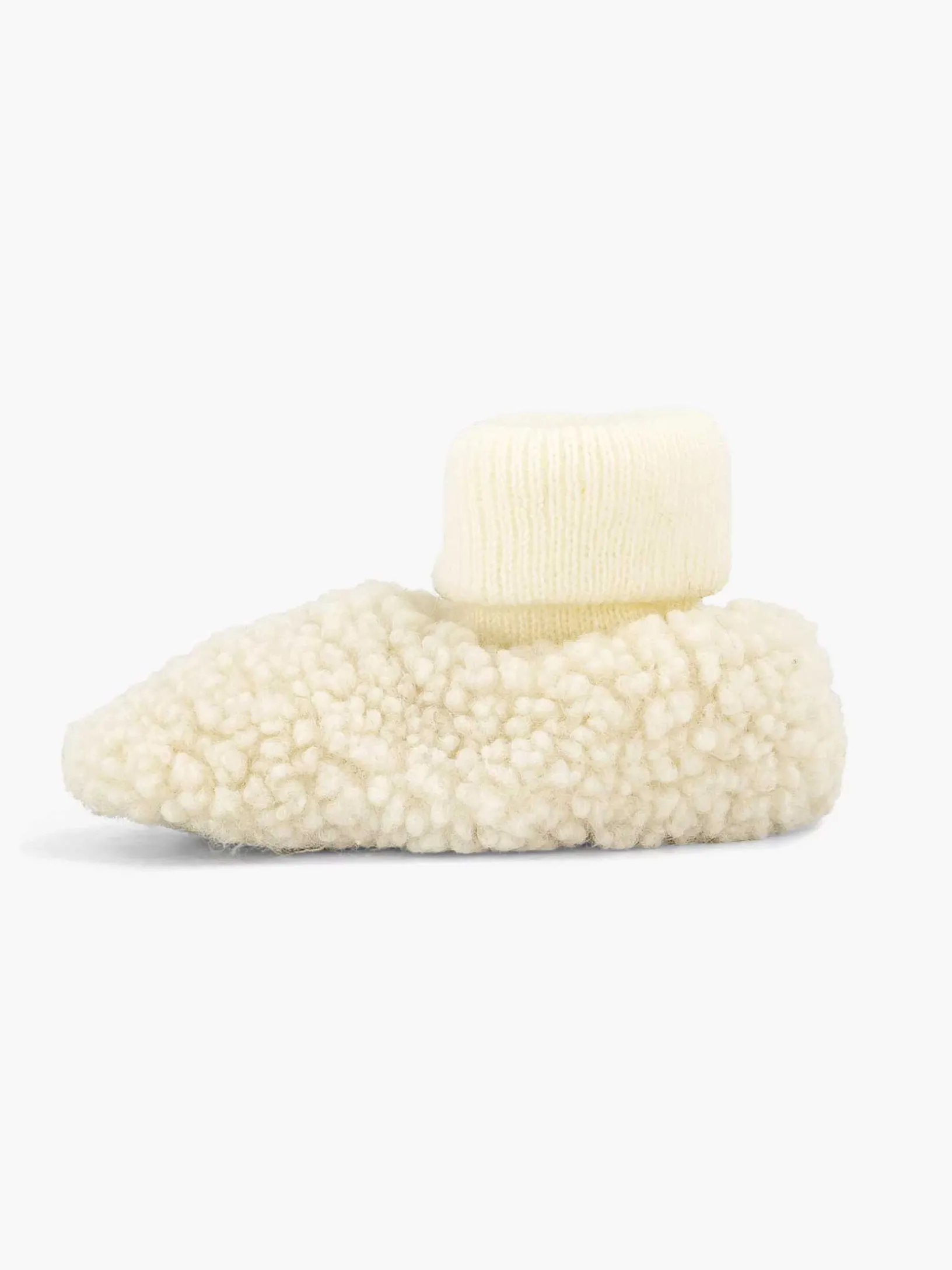 Beige Pantoffel Teddy