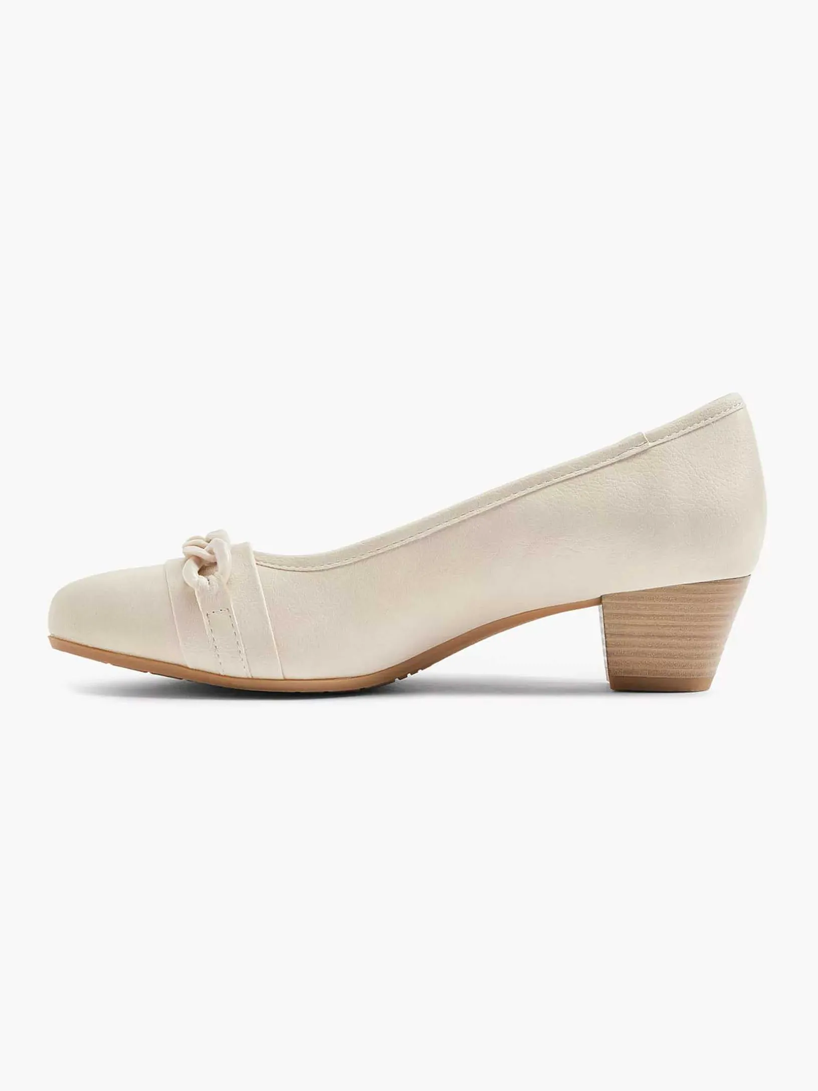 Beige Pump Sierketting