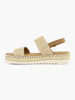 Beige Sandaal
