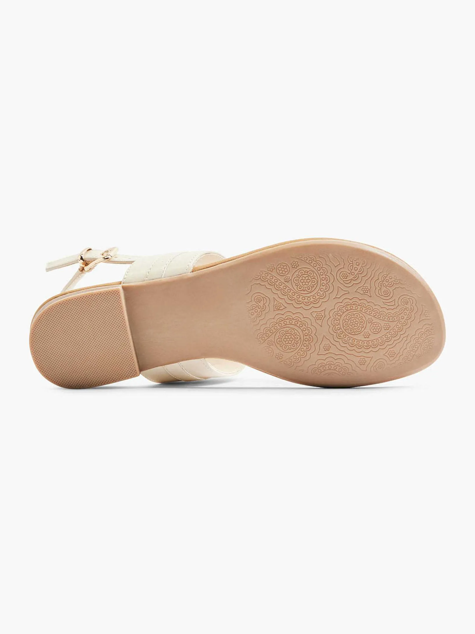 Beige Sandaal Sierketting