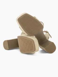 Beige Sandalette
