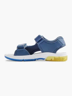 Blauwe Sandaal