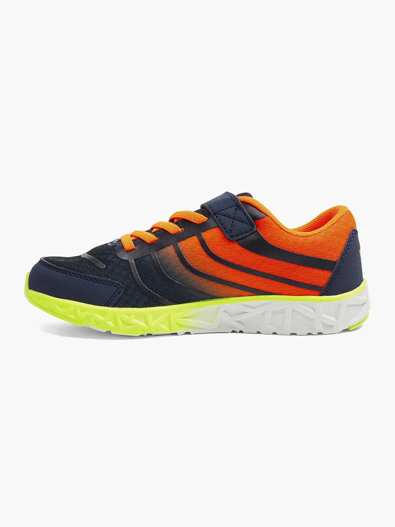 Blauwe Sneaker Elastische Veter