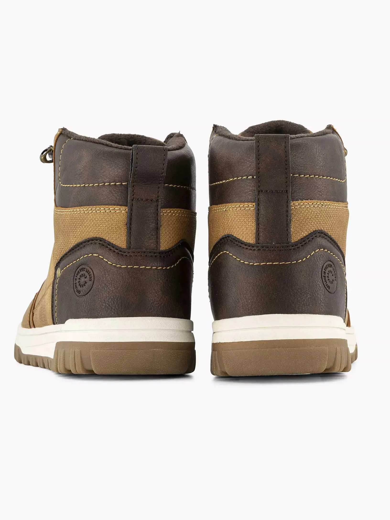Bruine Hoge Sneaker