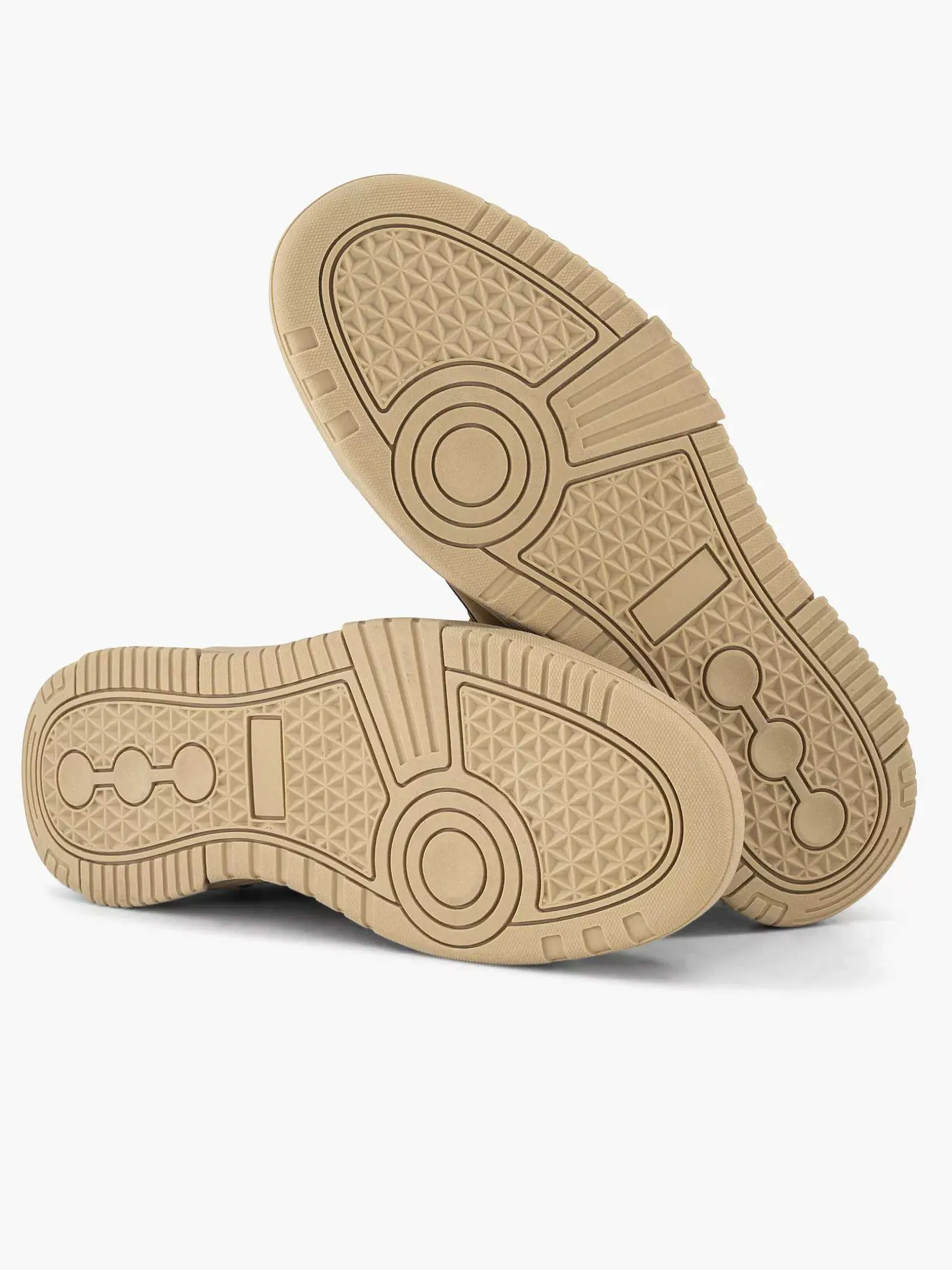 Cognac Hoge Sneaker