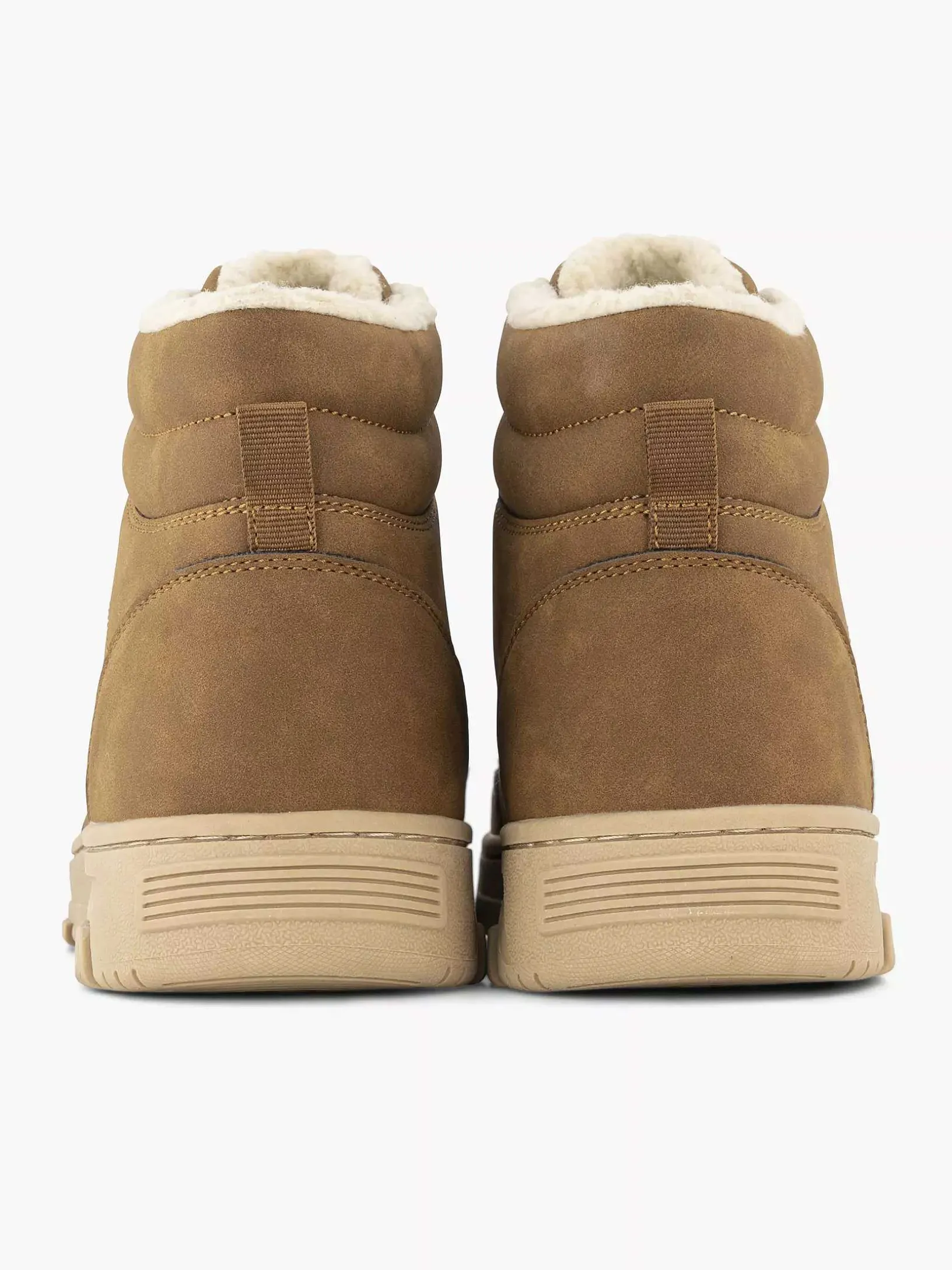 Cognac Hoge Sneaker