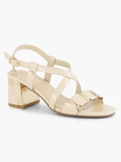 Creme Sandalette