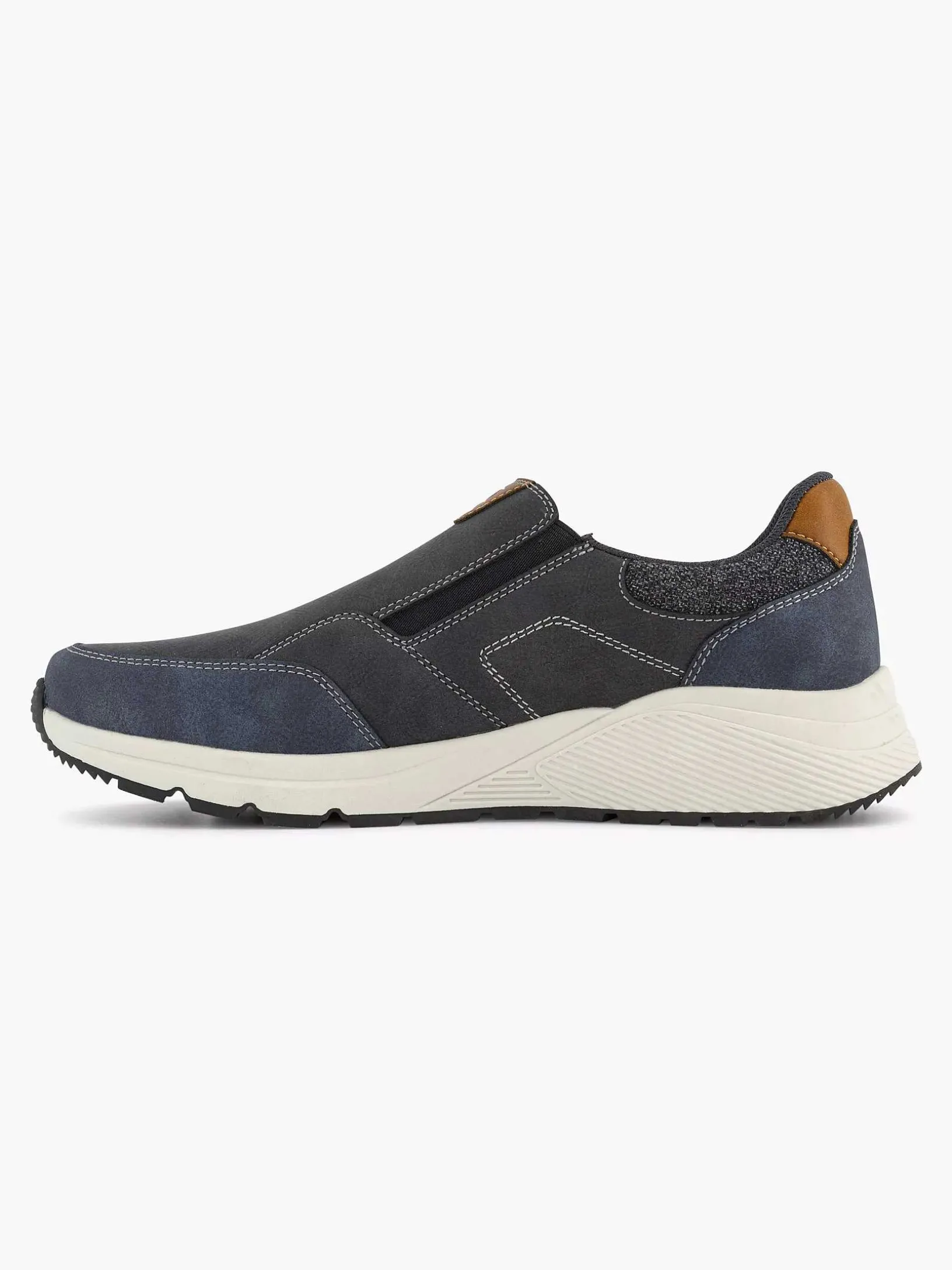 Donkerblauwe Comfort Instapper