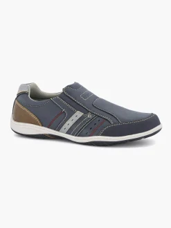 Donkerblauwe Comfort Instapper