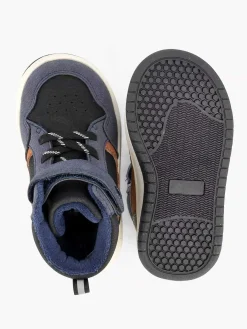 Donkerblauwe Hoge Sneaker