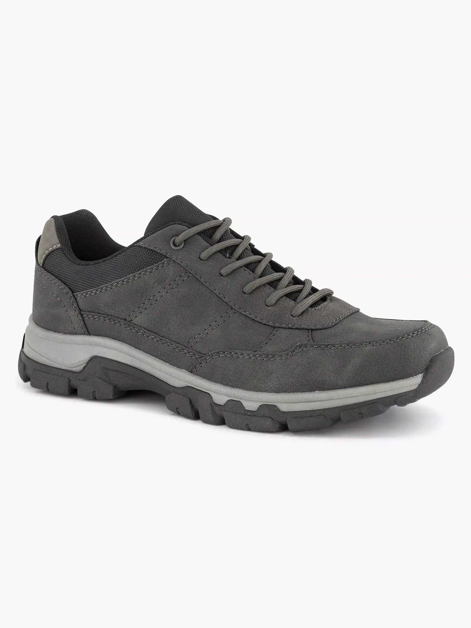 Donkergrijze Comfort Sneaker