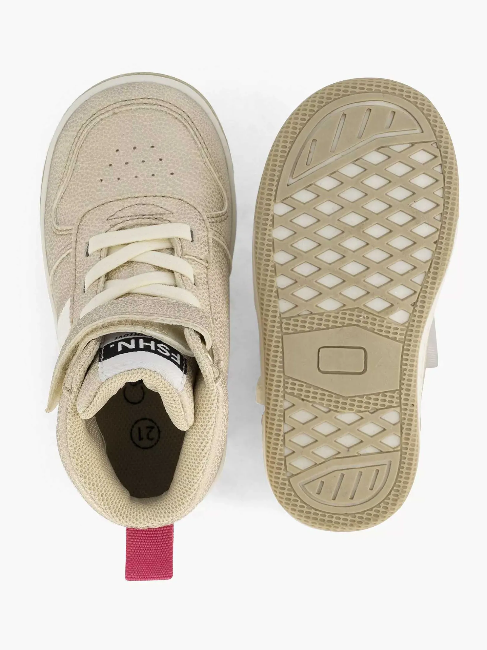 Gouden Hoge Sneaker