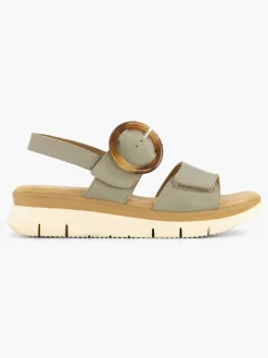 Groene Comfort Sandaal