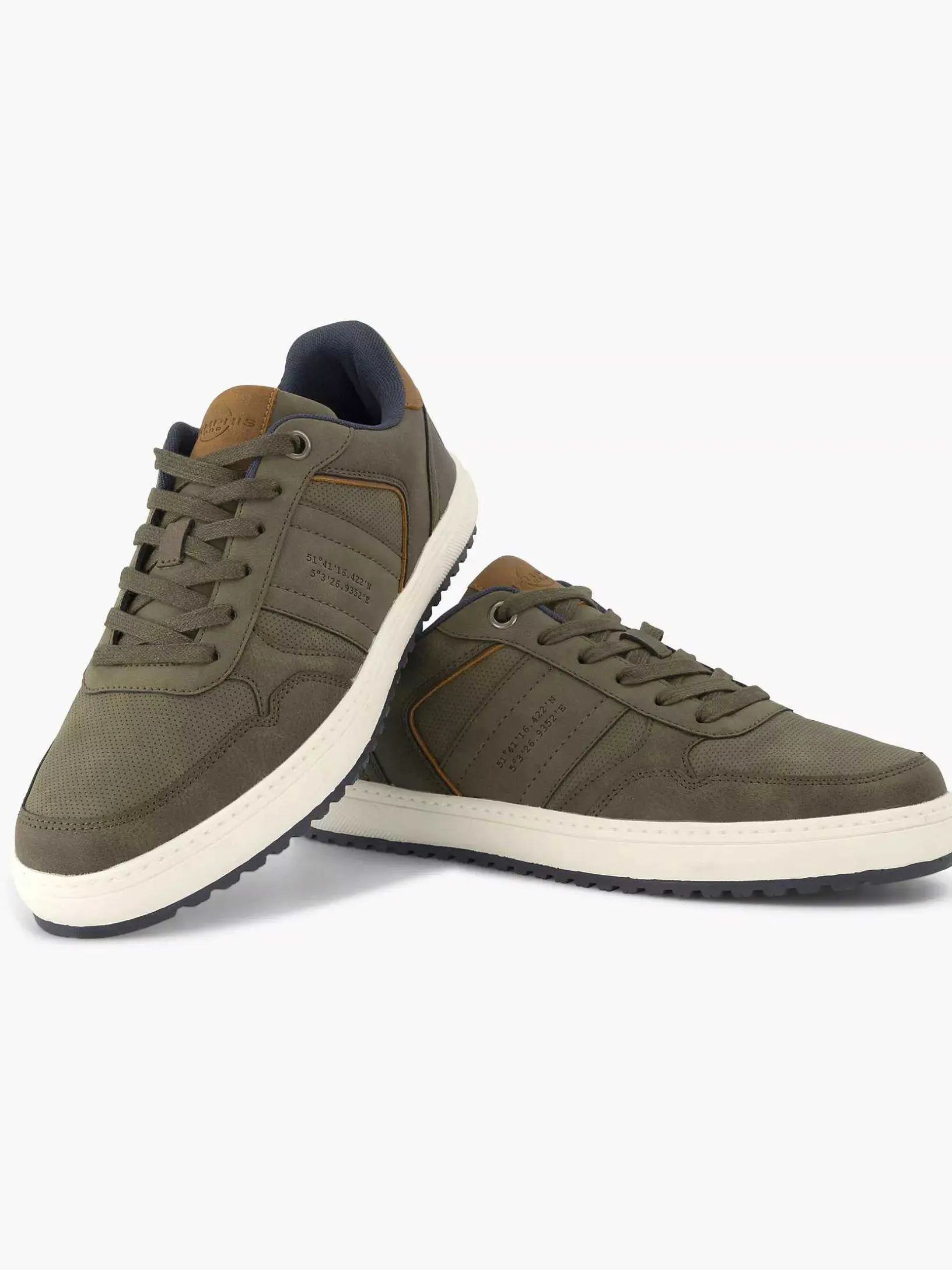 Groene Sneaker Memory Foam