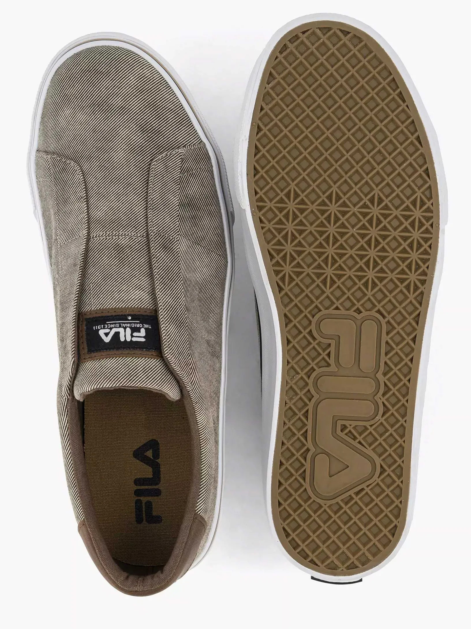Licht Beige Canvas Instapper