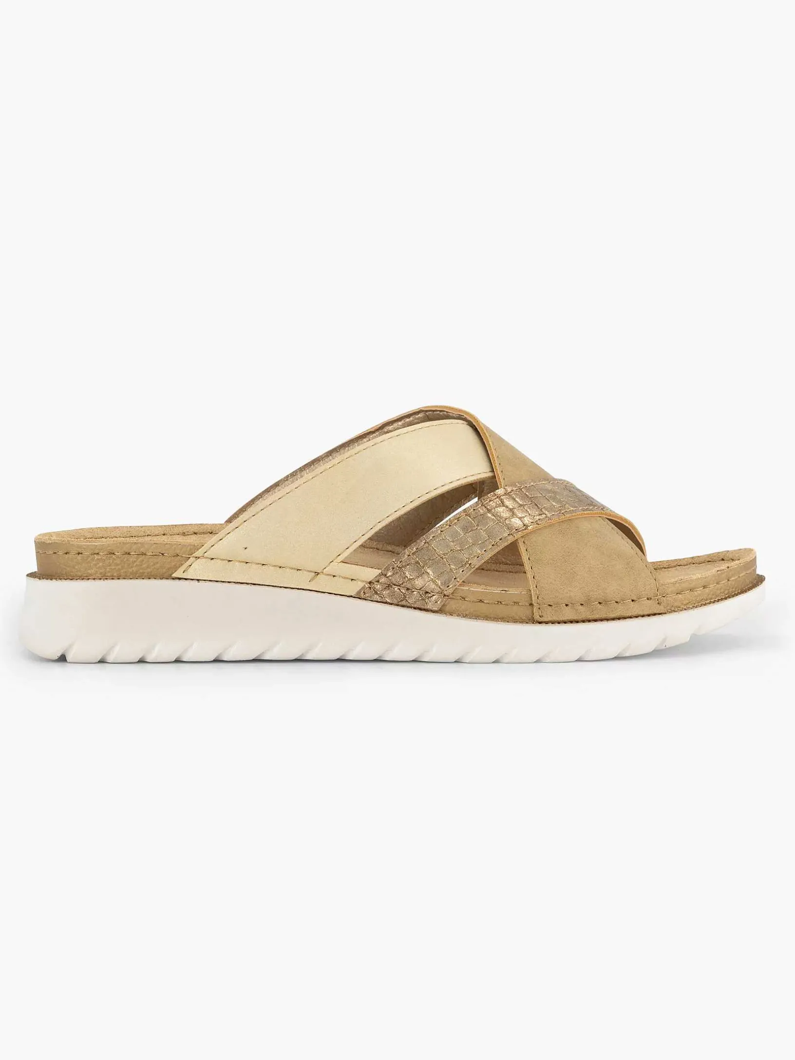Lichtbruine Comfort Slipper