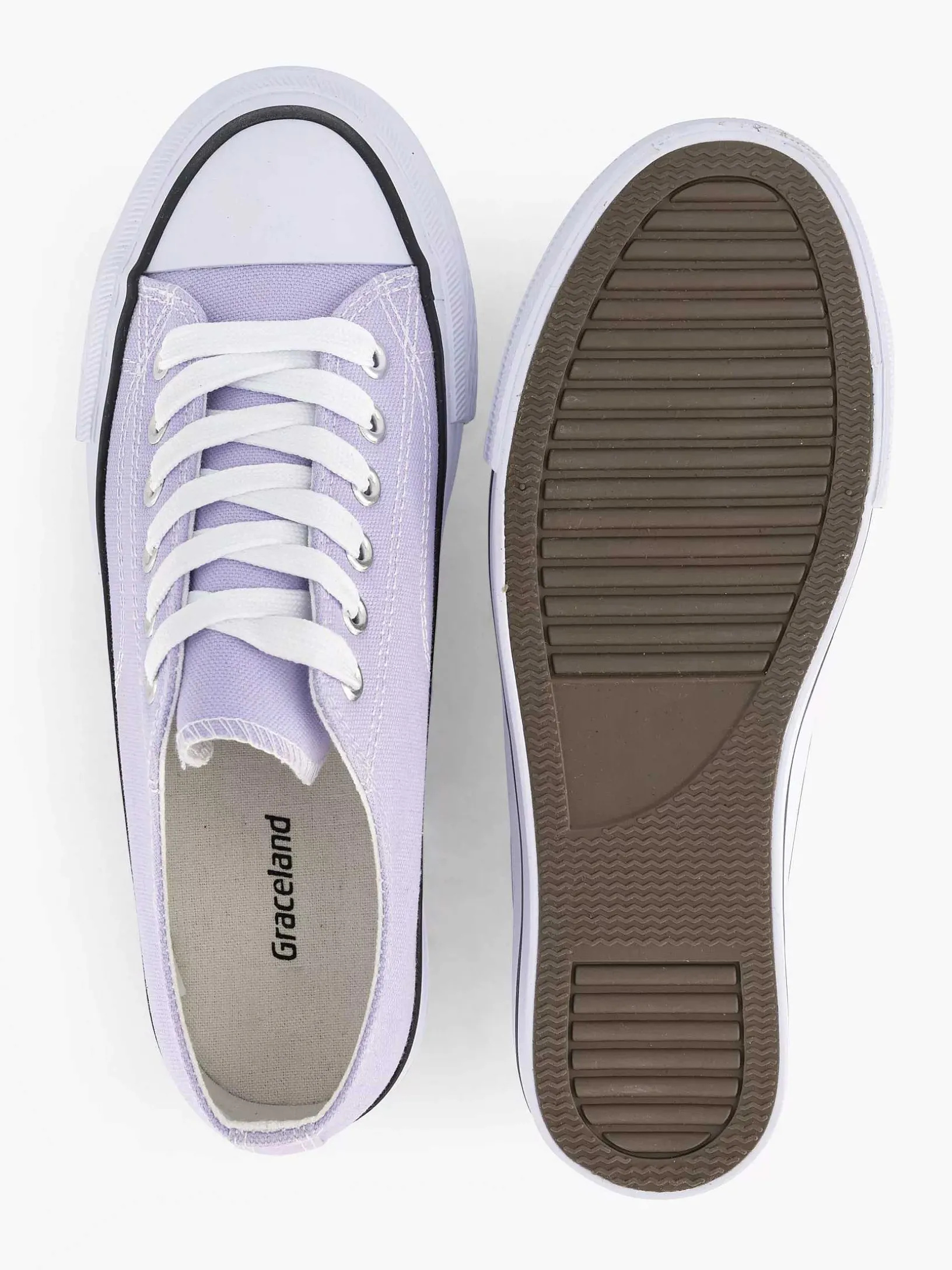 Lila Canvas Sneaker