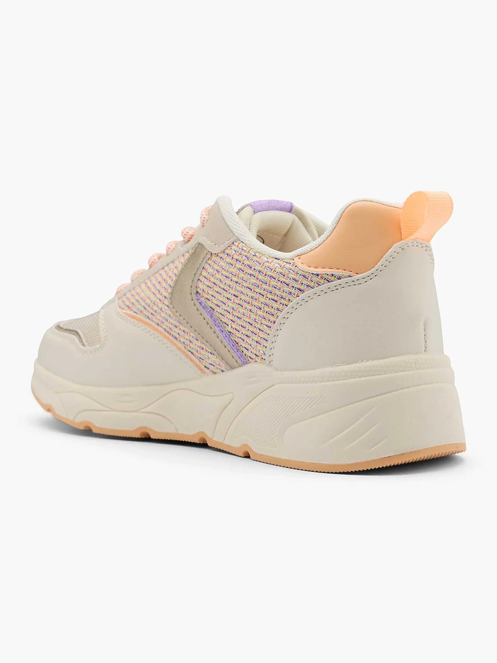 Off White Chunky Sneaker