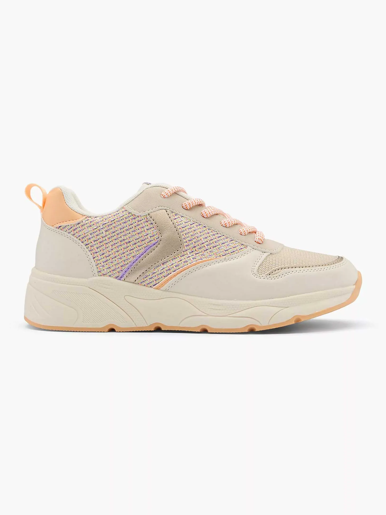 Off White Chunky Sneaker