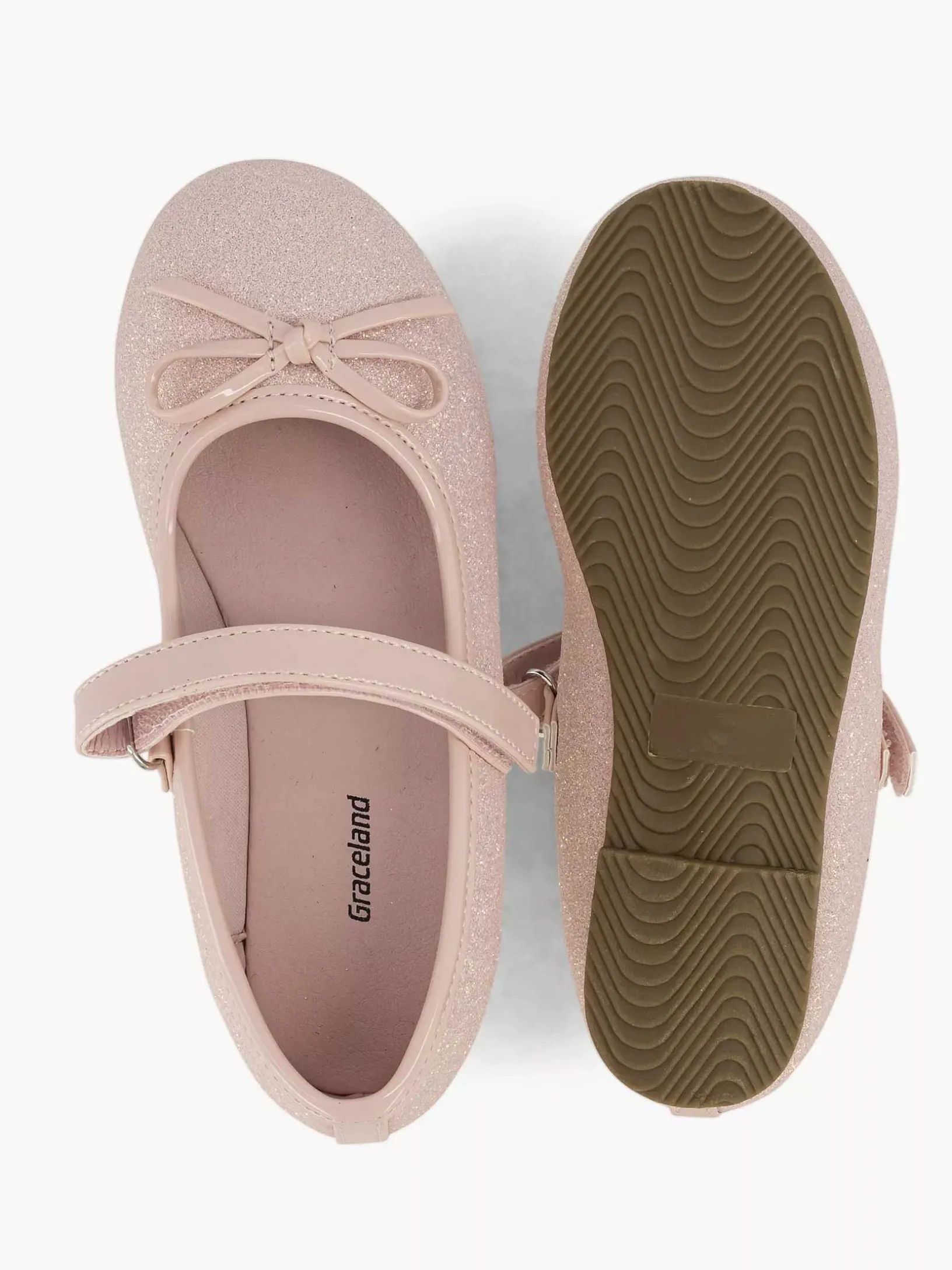 Roze Ballerina Glitter