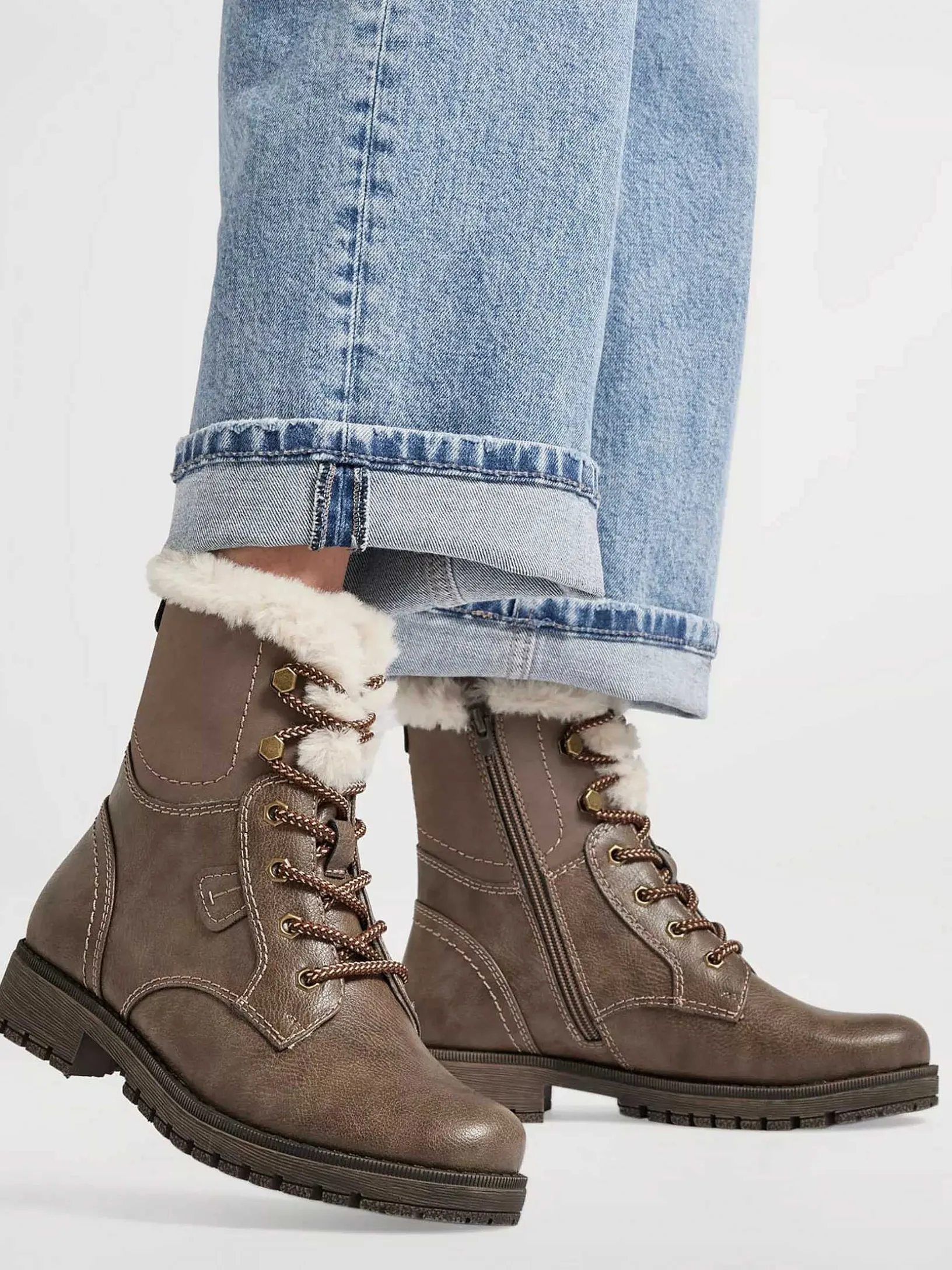 Taupe Veterboot