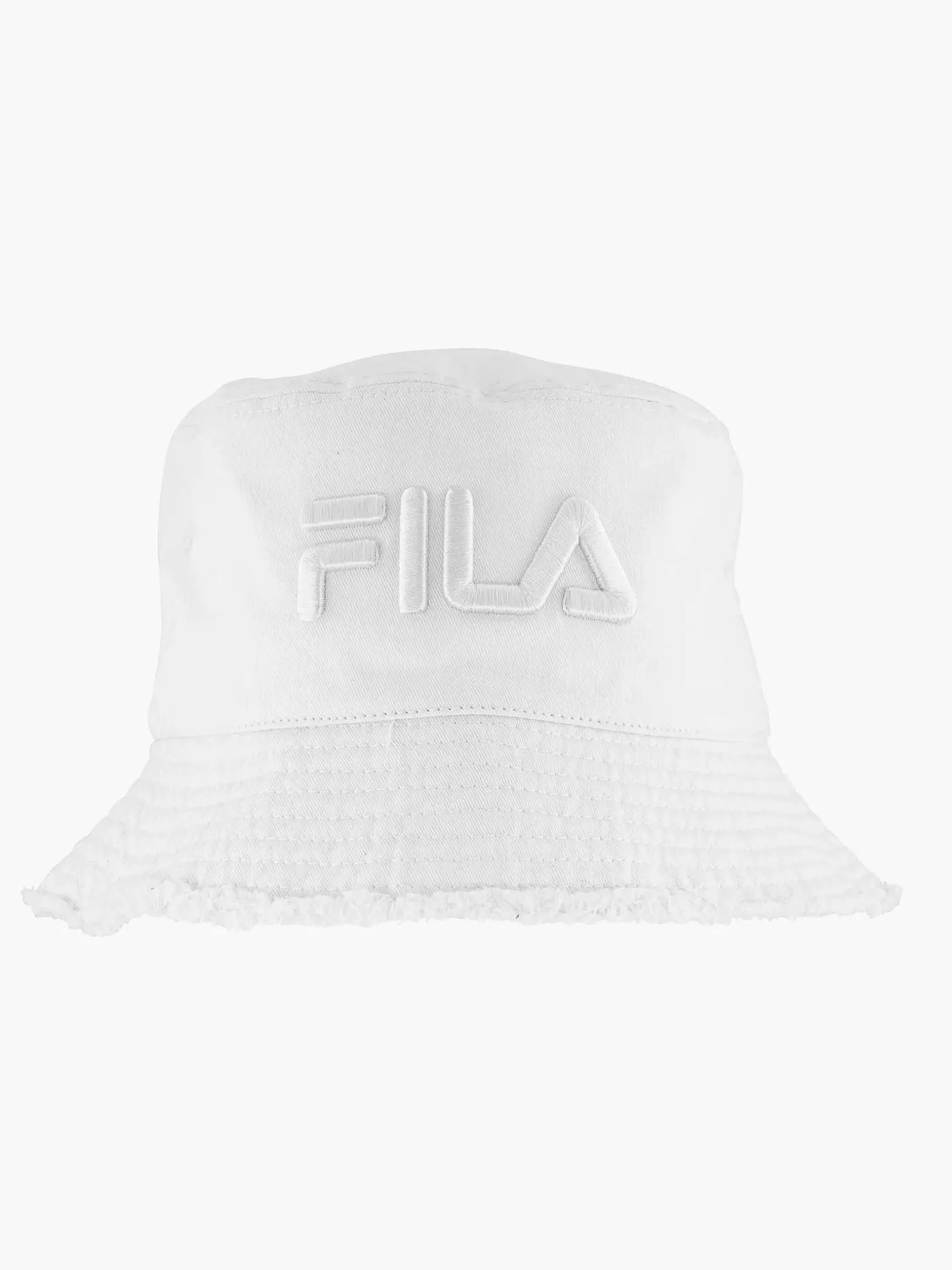 Witte Fila Bucket Hat Mit