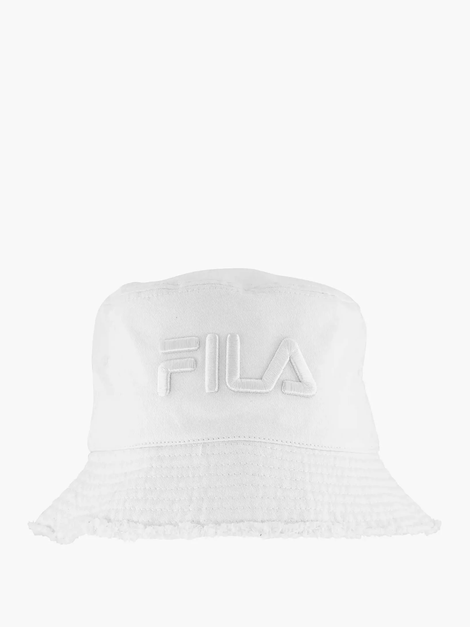 Witte Fila Bucket Hat Mit