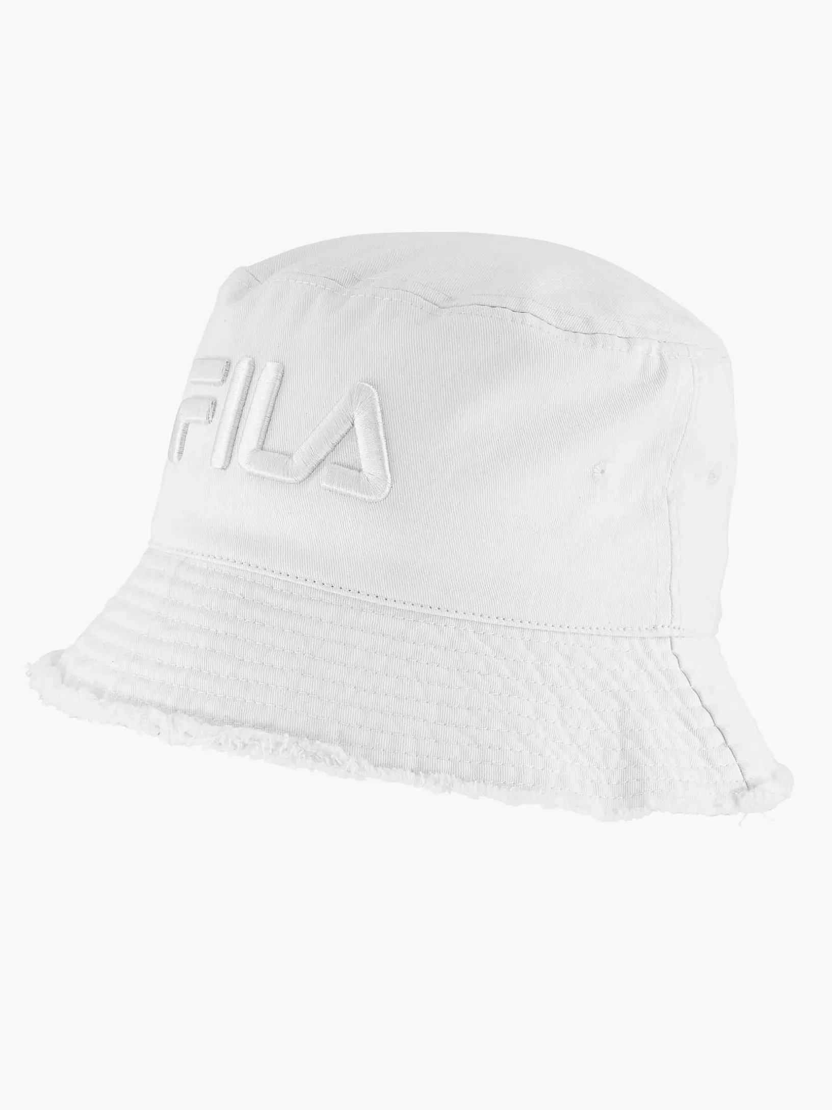 Witte Fila Bucket Hat Mit