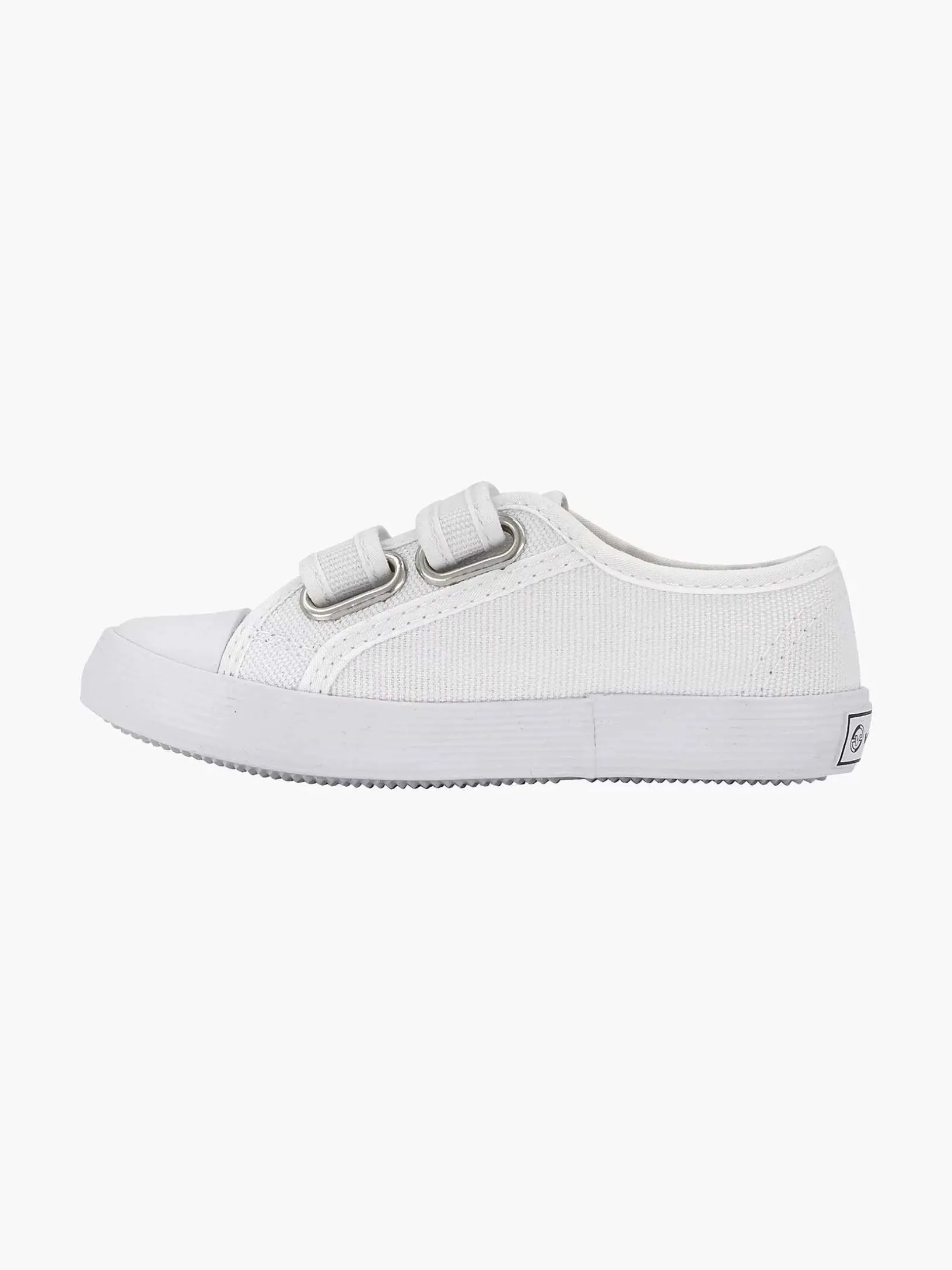 Witte Gymschoen Klittenband