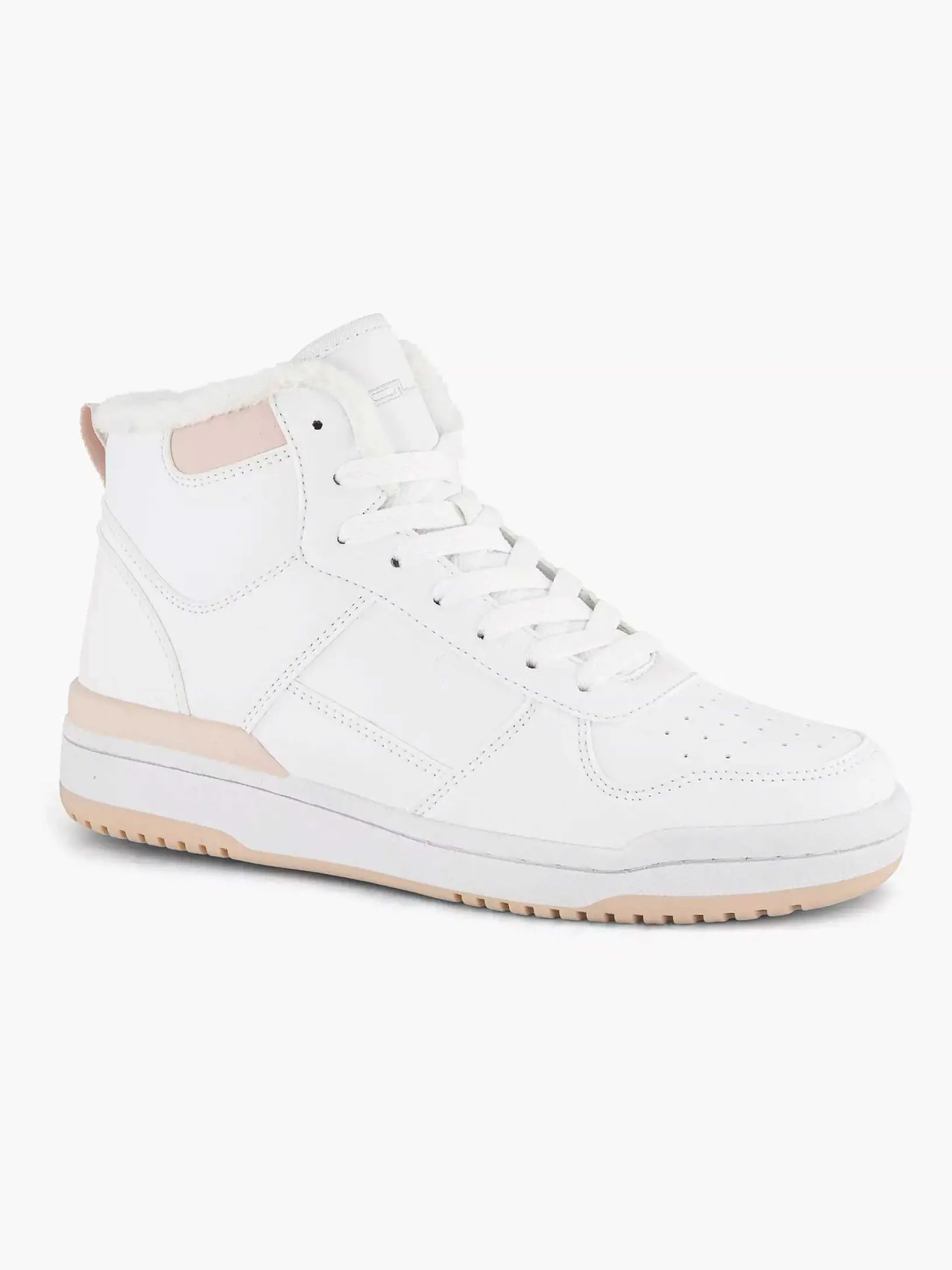 Witte Hoge Sneaker