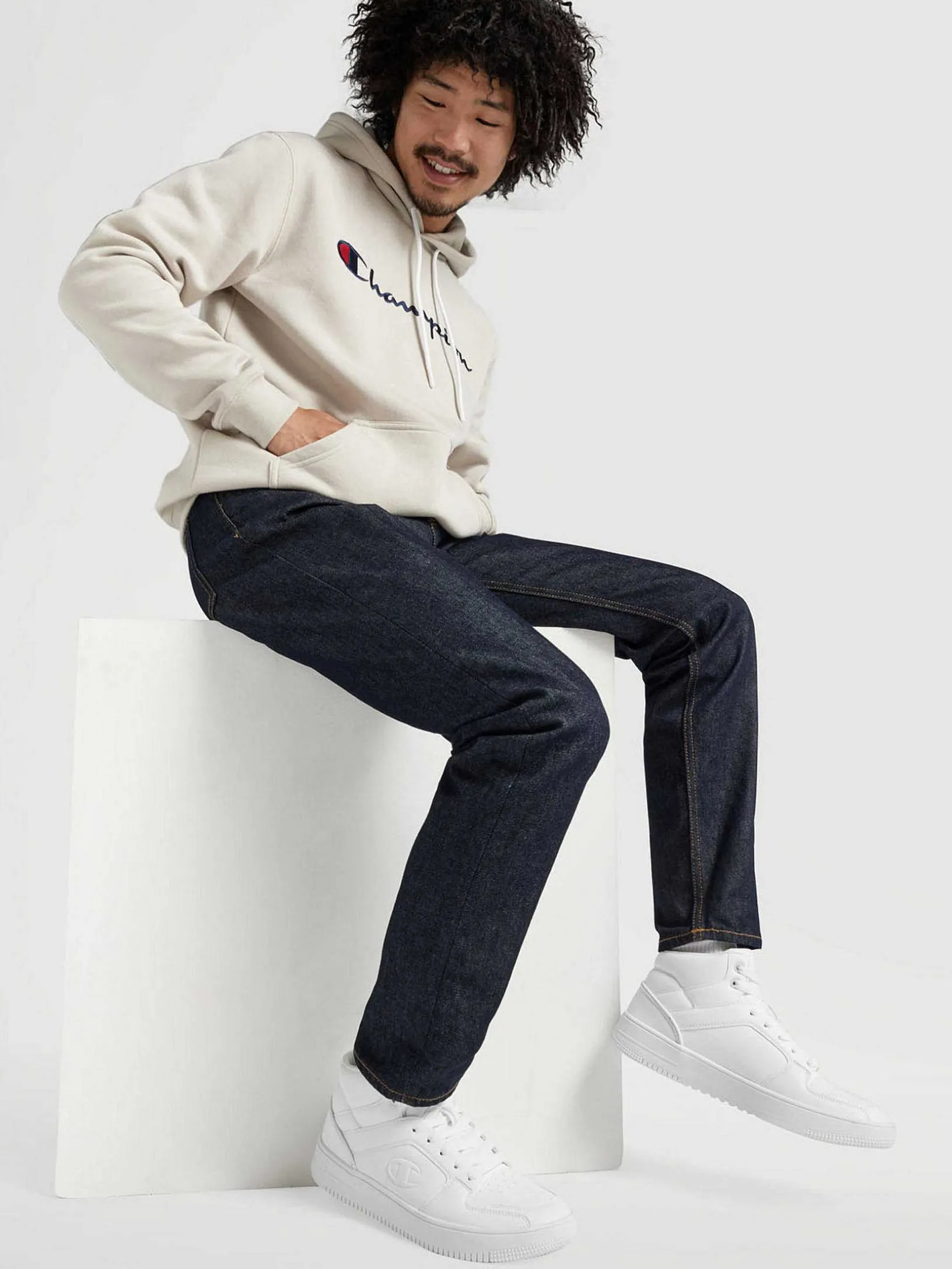 Witte Hoge Sneaker