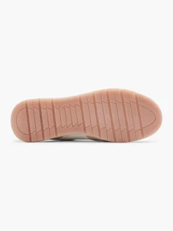 Witte Leren Comfort Sneaker