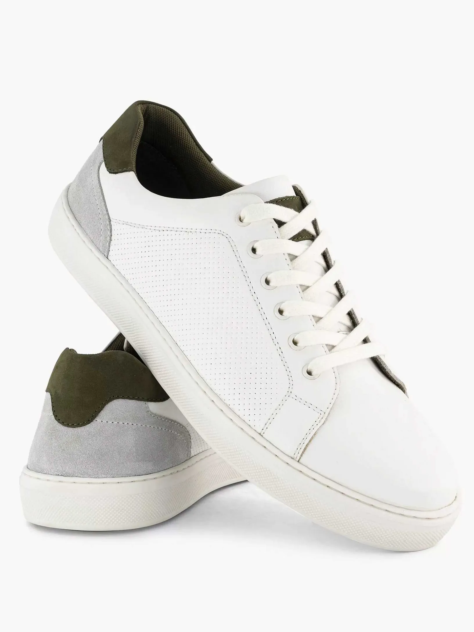 Witte Leren Sneaker