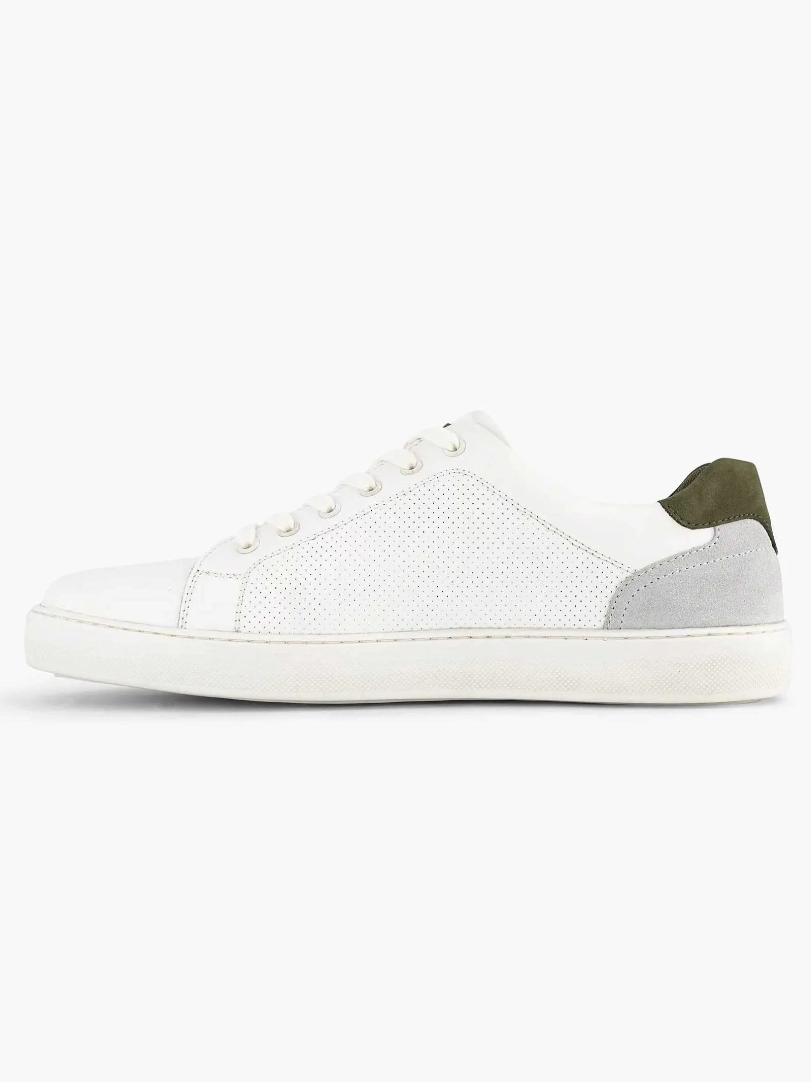 Witte Leren Sneaker
