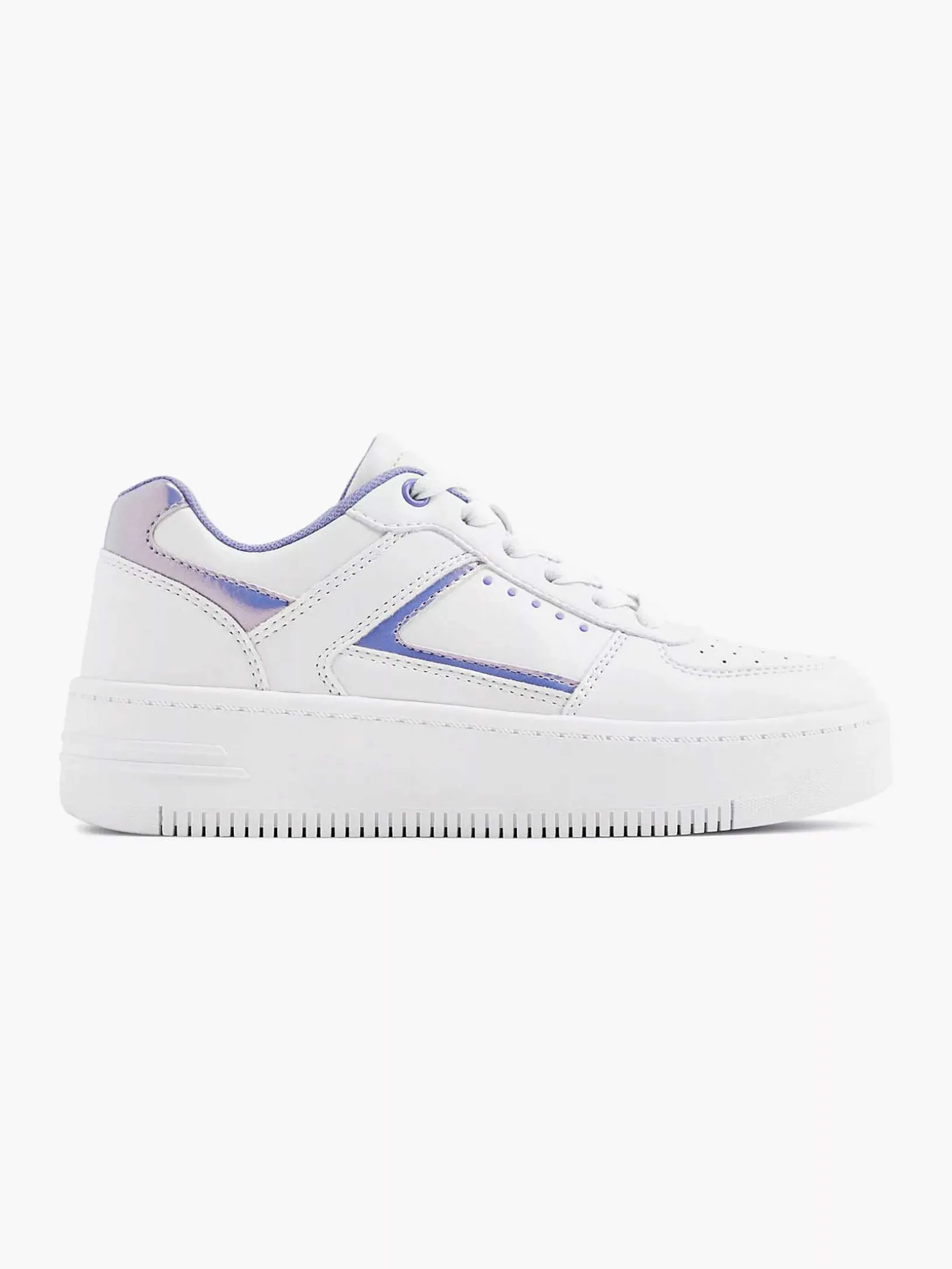 Witte Platform Sneaker