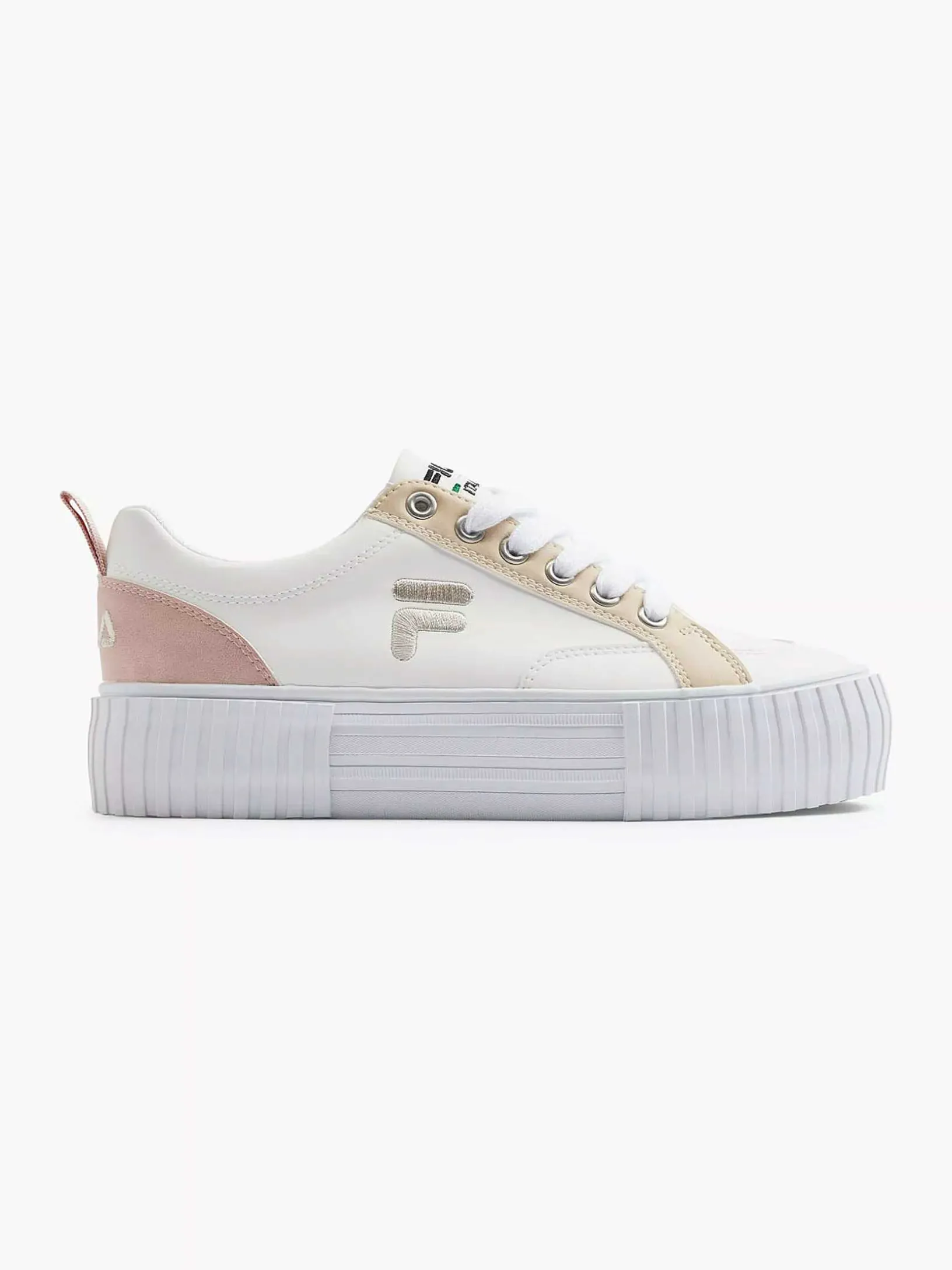 Witte Platform Sneaker