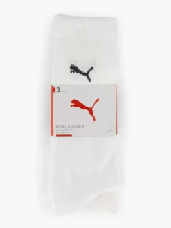 Witte Puma Crew 2 Pak 39-42