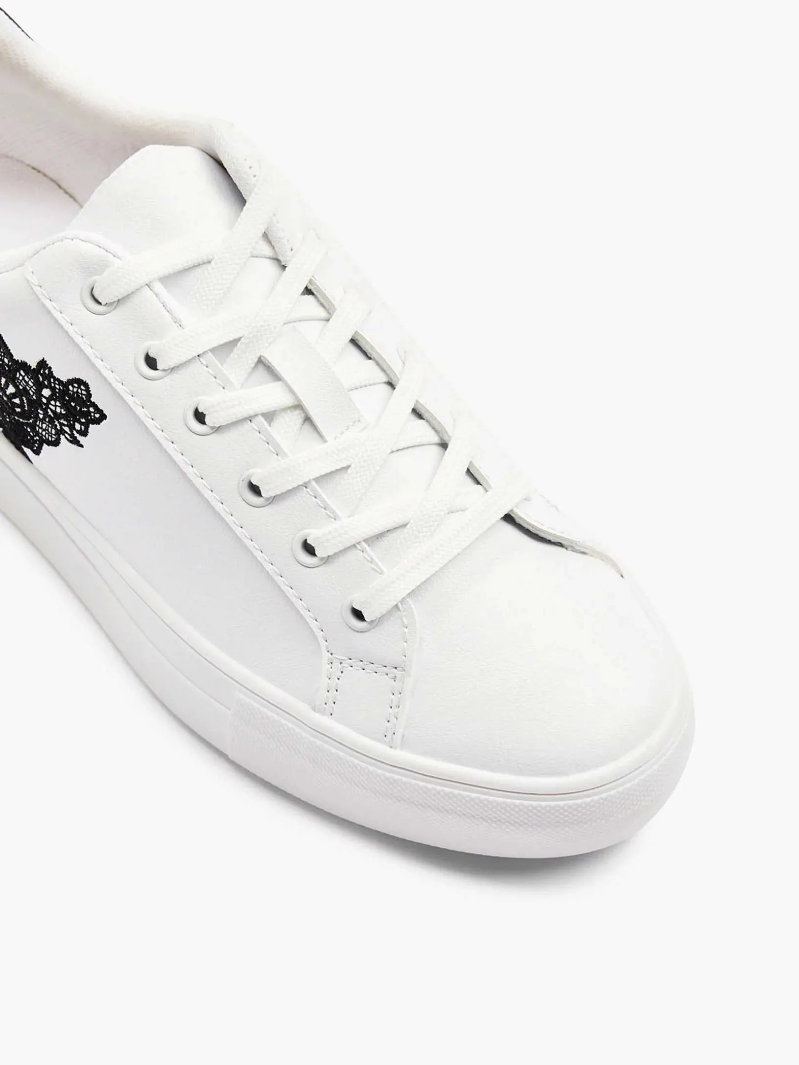Witte Sneaker Bloemen