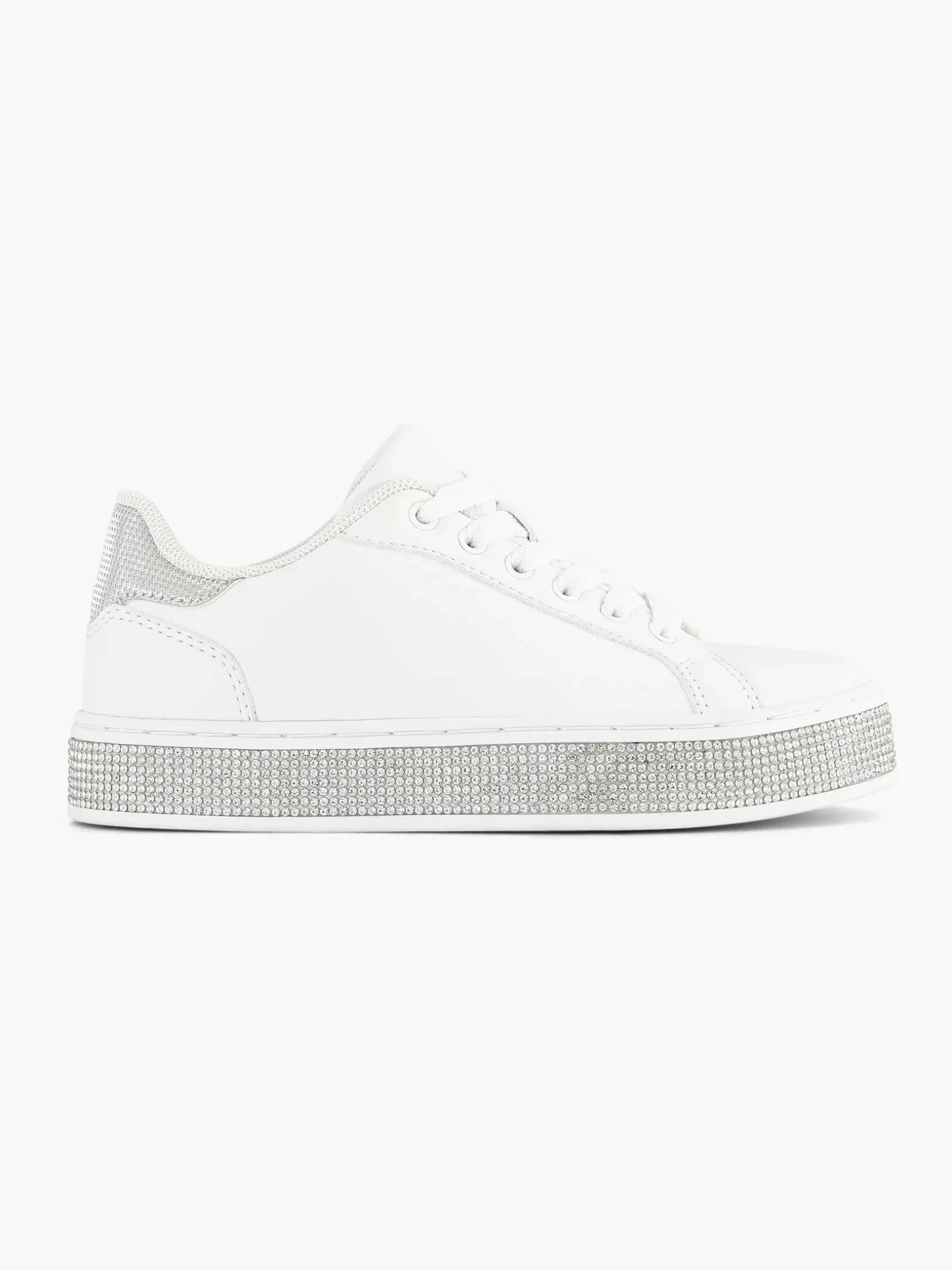 Witte Sneaker Steentjes