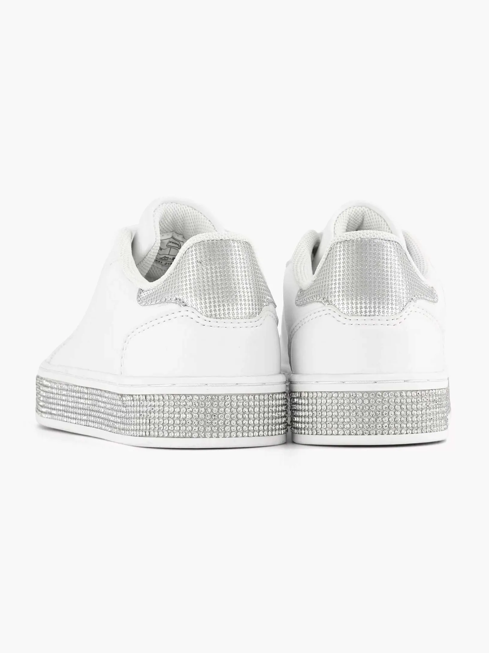Witte Sneaker Steentjes