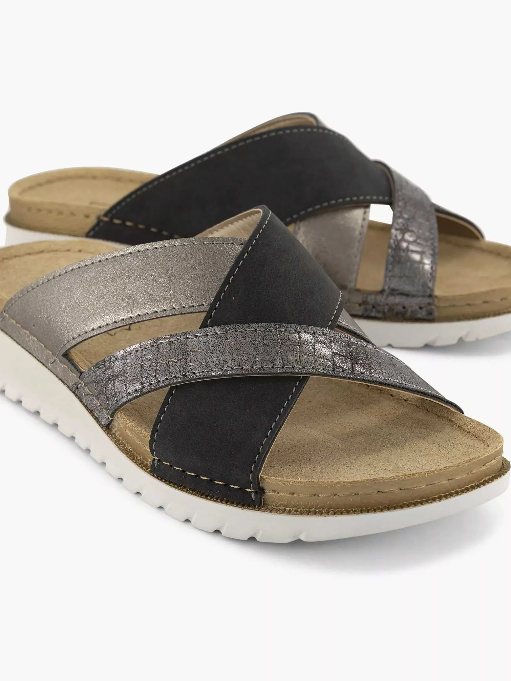 Zilveren Comfort Slipper