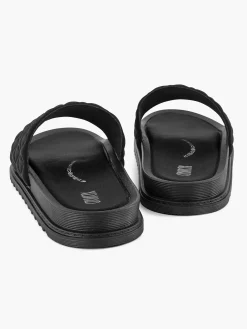 Zwarte Badslipper