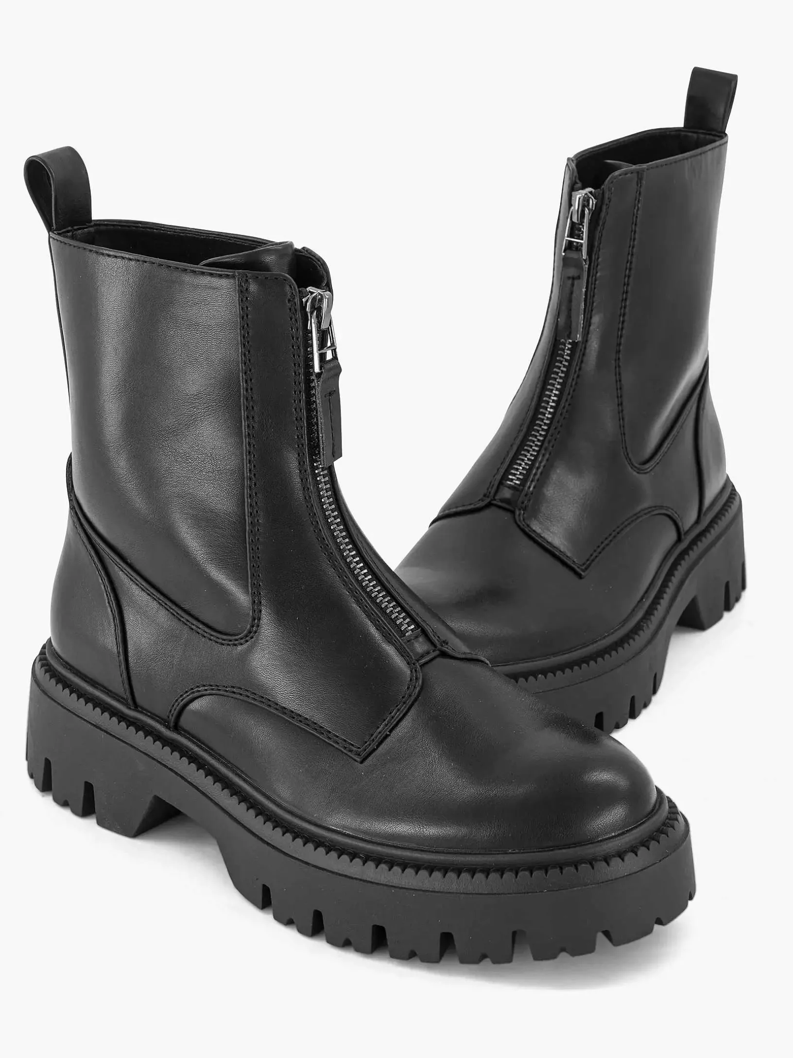 Zwarte Bikerboot